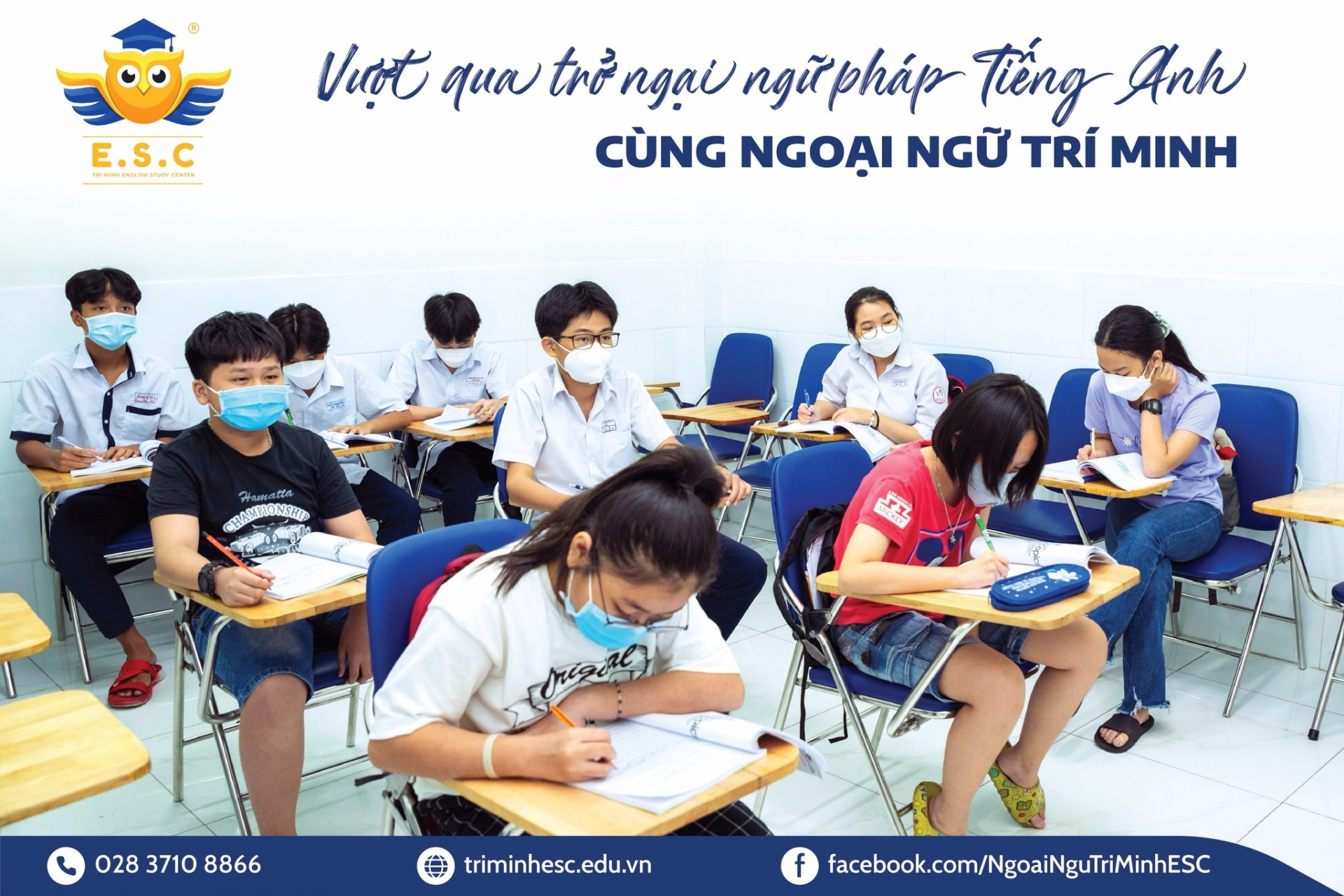 VƯỢT QUA TRỞ NGẠI NGỮ PHÁP TIẾNG ANH CÙNG NGOẠI NGỮ TRÍ MINH